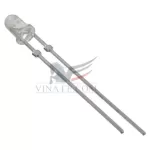 LED 3mm Màu Đỏ Trong Suốt Chân Dài